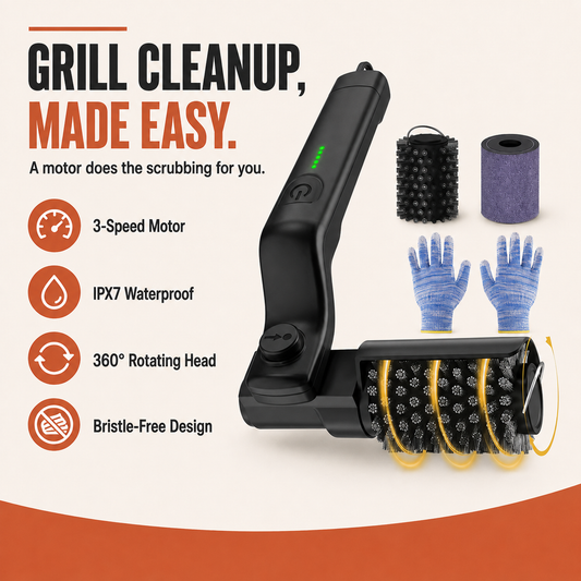 Homyvas Electric Grill Brush