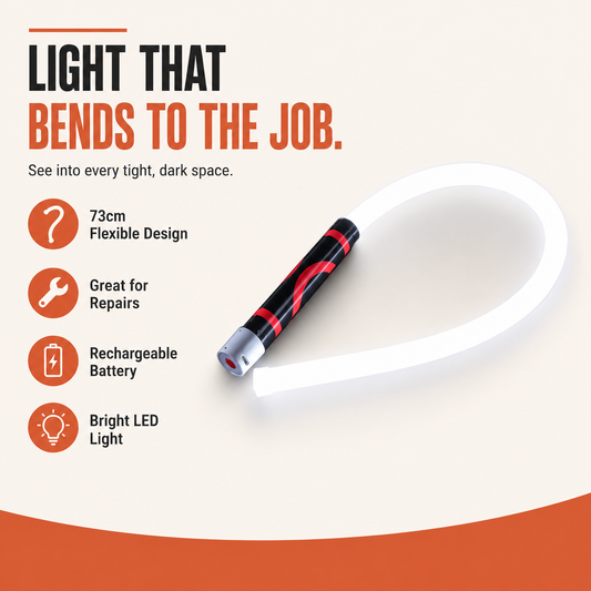 Homyvas Work Flexible LED Flashlight